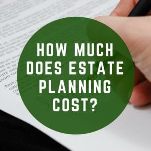 estate planning cost