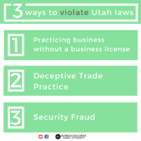 violations of utah business law mcmullin