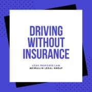 driving without insurance law utah